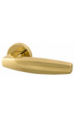 Ручки дверные ARC URB2-24 золото/матовое золото.
